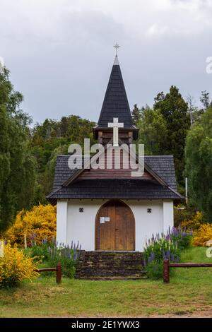 capilla de la virgen del lago parque nacional los alerces chubut