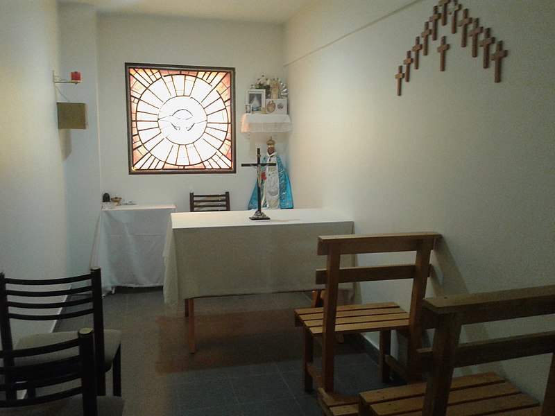 capilla del hospital pico truncado santa cruz
