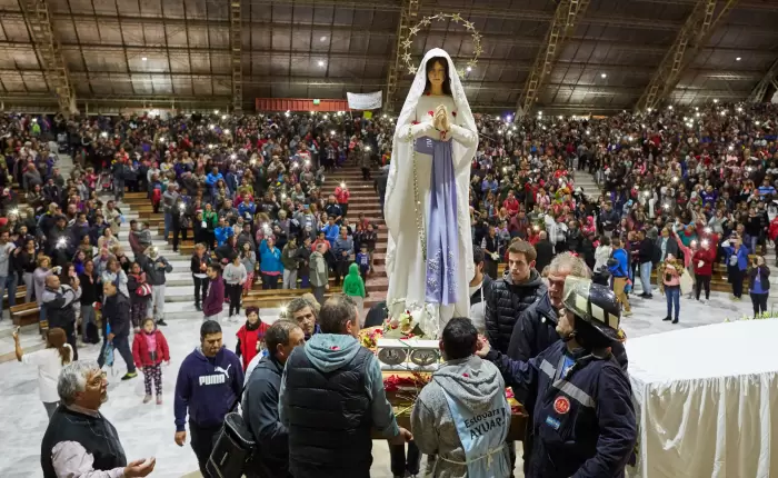 capilla nuestra senora de lourdes monte coman mendoza