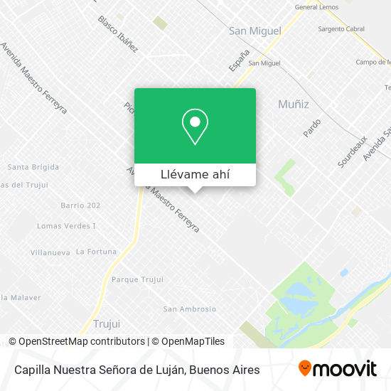 capilla nuestra senora de lujan muniz buenos aires
