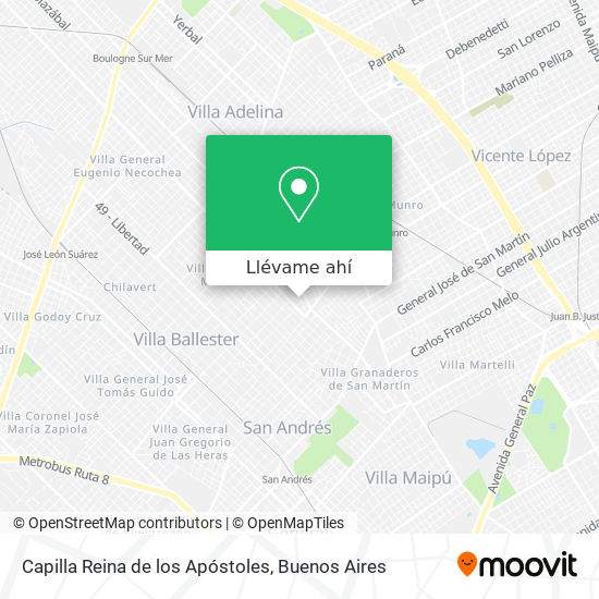 capilla reina de los apostoles munro buenos aires