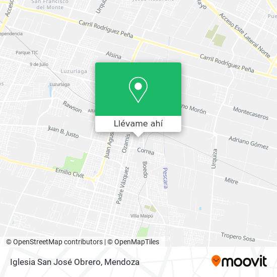 capilla san jose obrero rodeo del medio maipu mendoza
