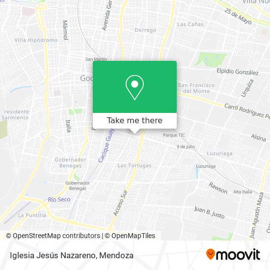 iglesia jesus nazareno godoy cruz mendoza