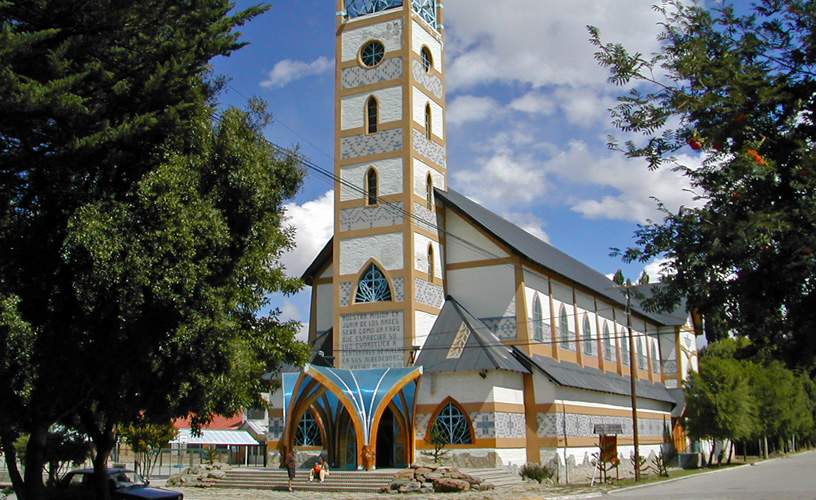 iglesia nuestra senora de las nieves y laura vicuna junin de los andes neuquen