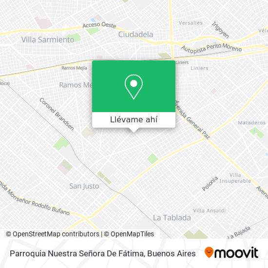 parroquia nuestra senora de fatima ciudadela buenos aires