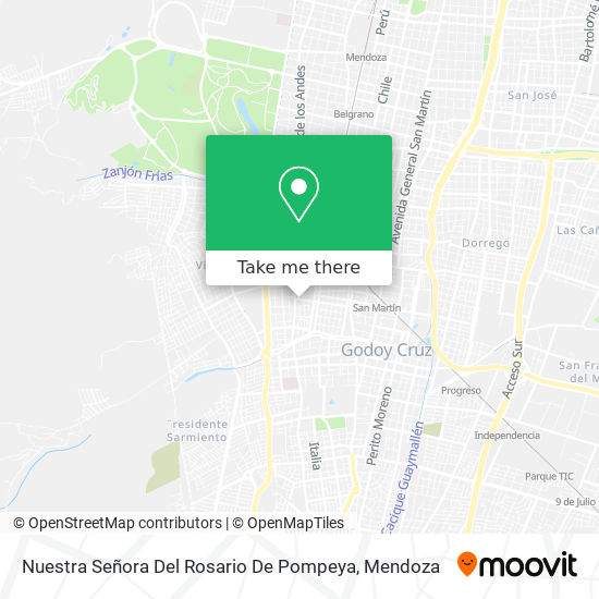 parroquia nuestra senora del rosario de pompeya godoy cruz mendoza