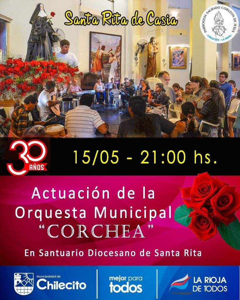 parroquia sagrado corazon de jesus santuario santa rita de cascia chilecito la rioja